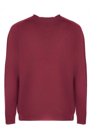 Bordeaux virgin wool jumper MAURO GRIFONI | GV110025127156